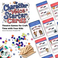 Character Voice Starter Cards – Image 1