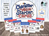 Character Voice Starter Cards – Image 2