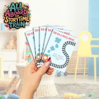 Storytime Train Deck: Story Prompt Cards for Kids – Image 1