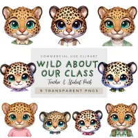 Wild About Our Class Clipart Pack – Image 1