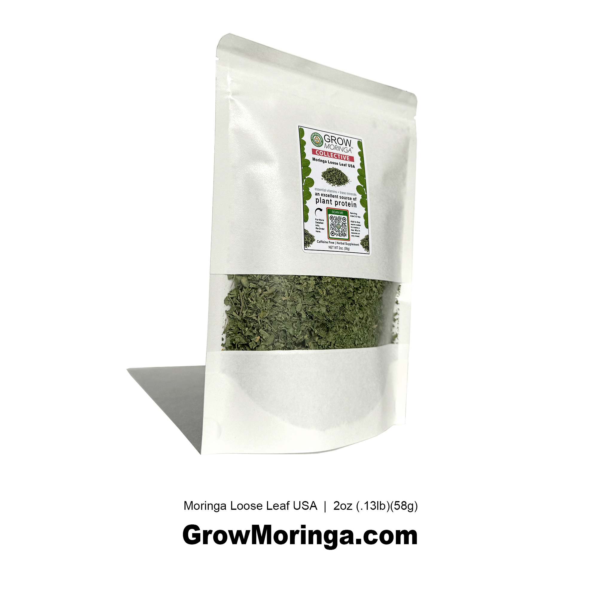 USA Moringa Loose Leaf – 2 oz