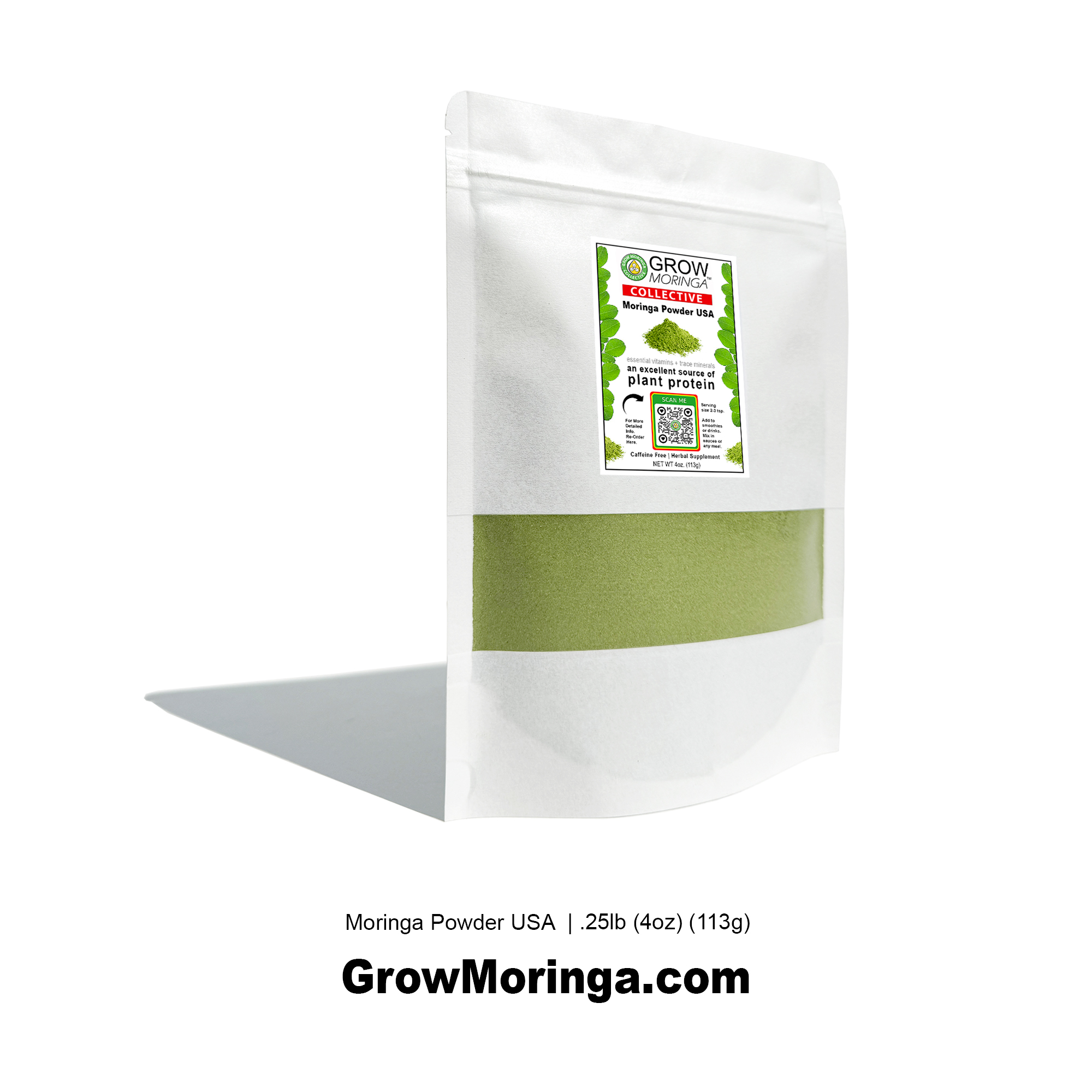USA Moringa Powder – 4 oz