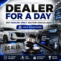 Dealer For A Day™ Reservation – Image 1