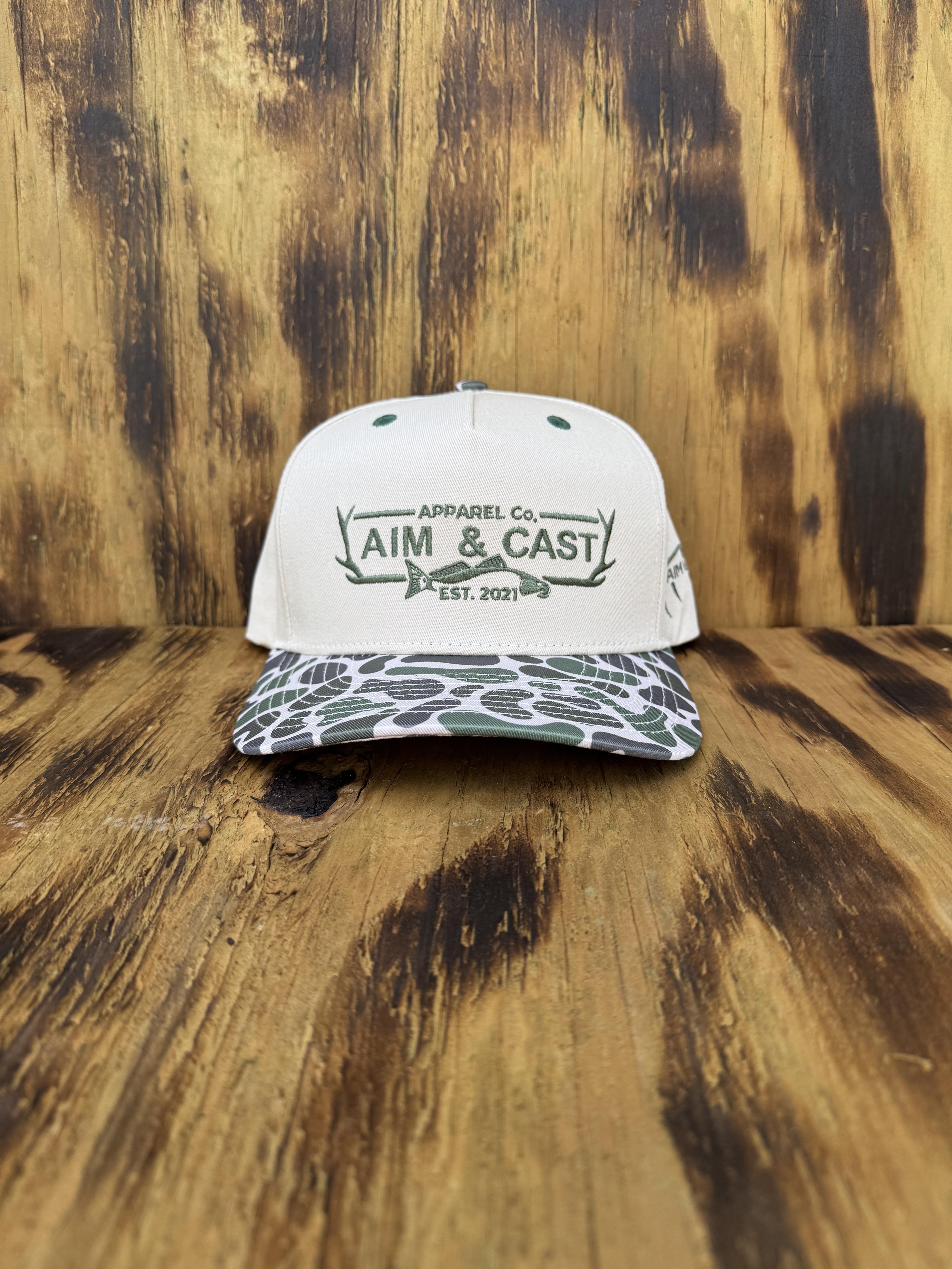 Soggy Bottom Camo (Side logo) Hat – Image 1