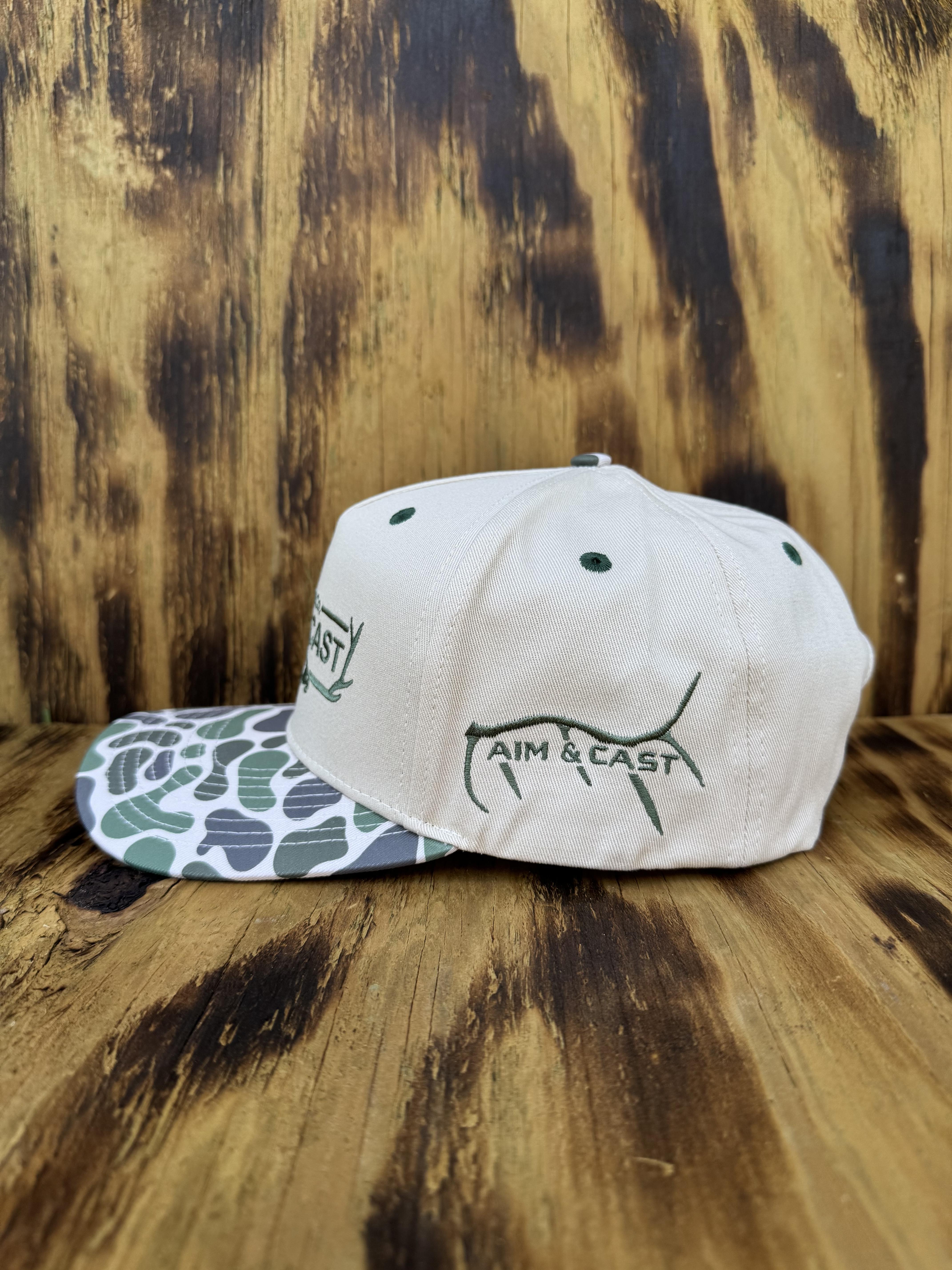 Soggy Bottom Camo (Side logo) Hat – Image 2