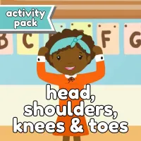 Head Shoulders Knees and Toes - Activity Pack  – Image 1