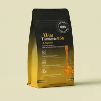 Wild Turmeric 95x – 60 Caplet Pouch