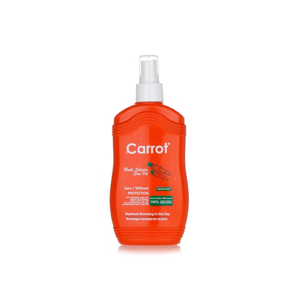 CARROT SUNTAN OIL SPRAY 200ML – Image 1