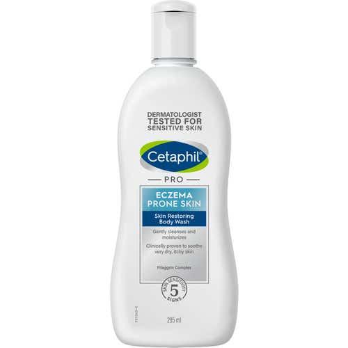 CETAPHIL PRO ECZEMA PRONE SKIN RESTORING BODY WASH 236ML – Image 1
