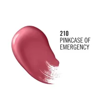 RIMMEL 2-step liquid lipstick – RIMMEL LAST FN DBL 210 PINK CASE EMER
