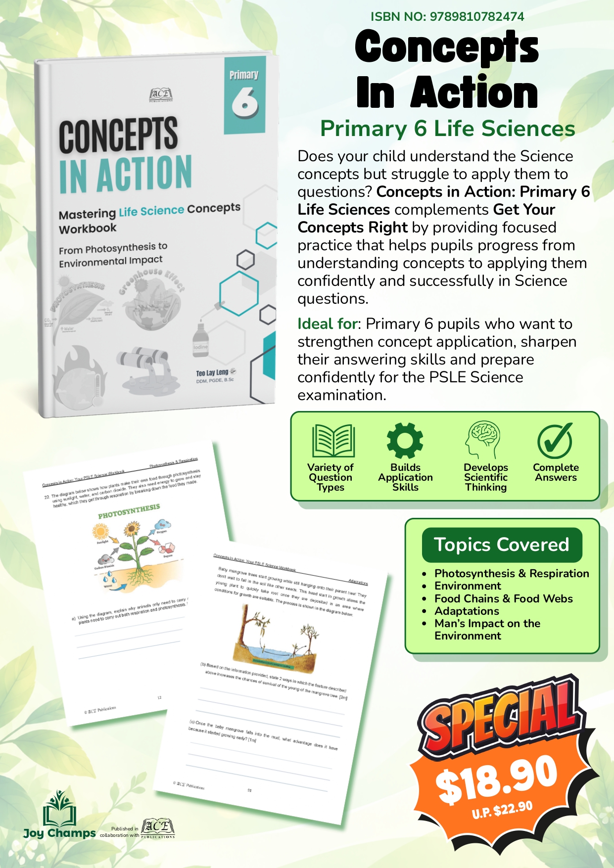 P6 Life Science - Concepts In Action – Image 1