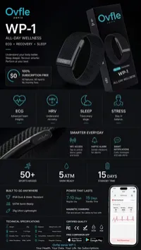 Ovfle Smart Band WP-1 – Monitor de Salud sin Suscripciones – Image 10