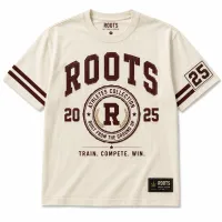 Athletic collegiate T-shirt on white – Image 1