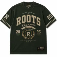 Vintage roots athletic T-shirt – Image 1