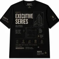 Blueprint executive series black tee – Image 1
