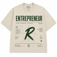 Entrepreneur streetwear graphic tee – Image 1
