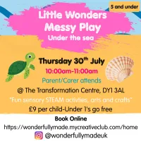 Little Wonders STEAM Summer Sessions- Thursday 30th July – Image 1