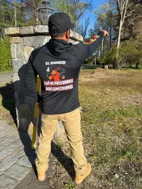 Playera Negra El Bambis Construction – Image 2