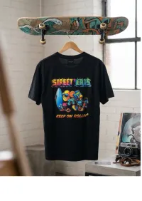 Street Eats Short Sleeved Coloured Shirt – Image 1
