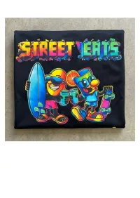 Street Eats Short Sleeved Coloured Shirt – Image 2