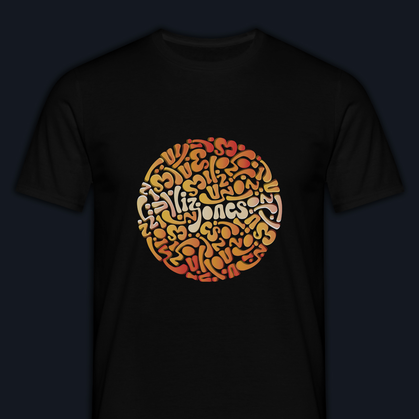 Liz Jones (Orb) T-shirt – XS, Bonfire Trip