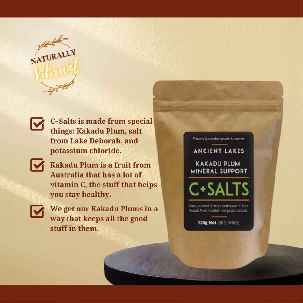 Ancient Lakes Kakadu Plum C+Salts 120g – Image 1