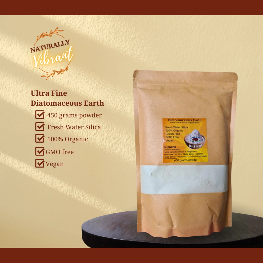 Ultra fine Diatomaceous Earth 450g – Image 1