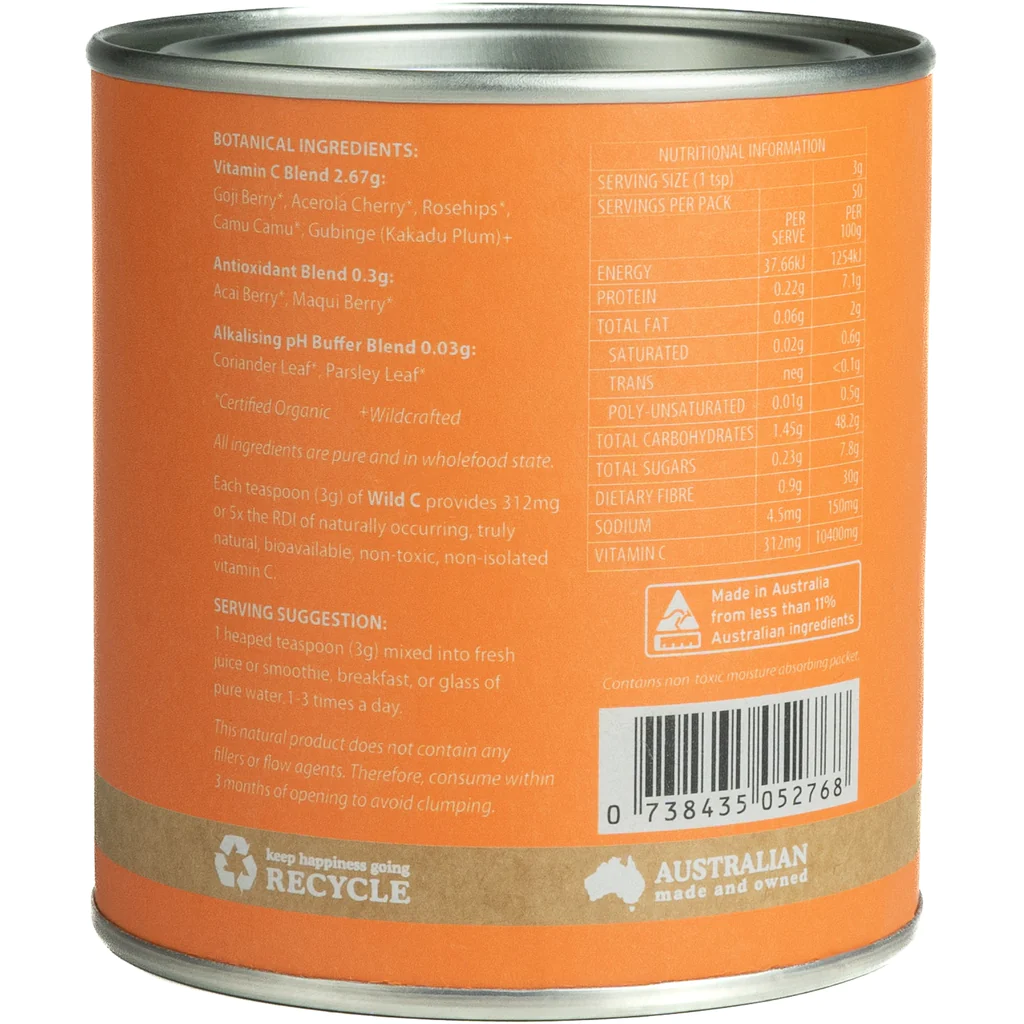 Eden foods - Wild C Vitamin C 150g – Image 4