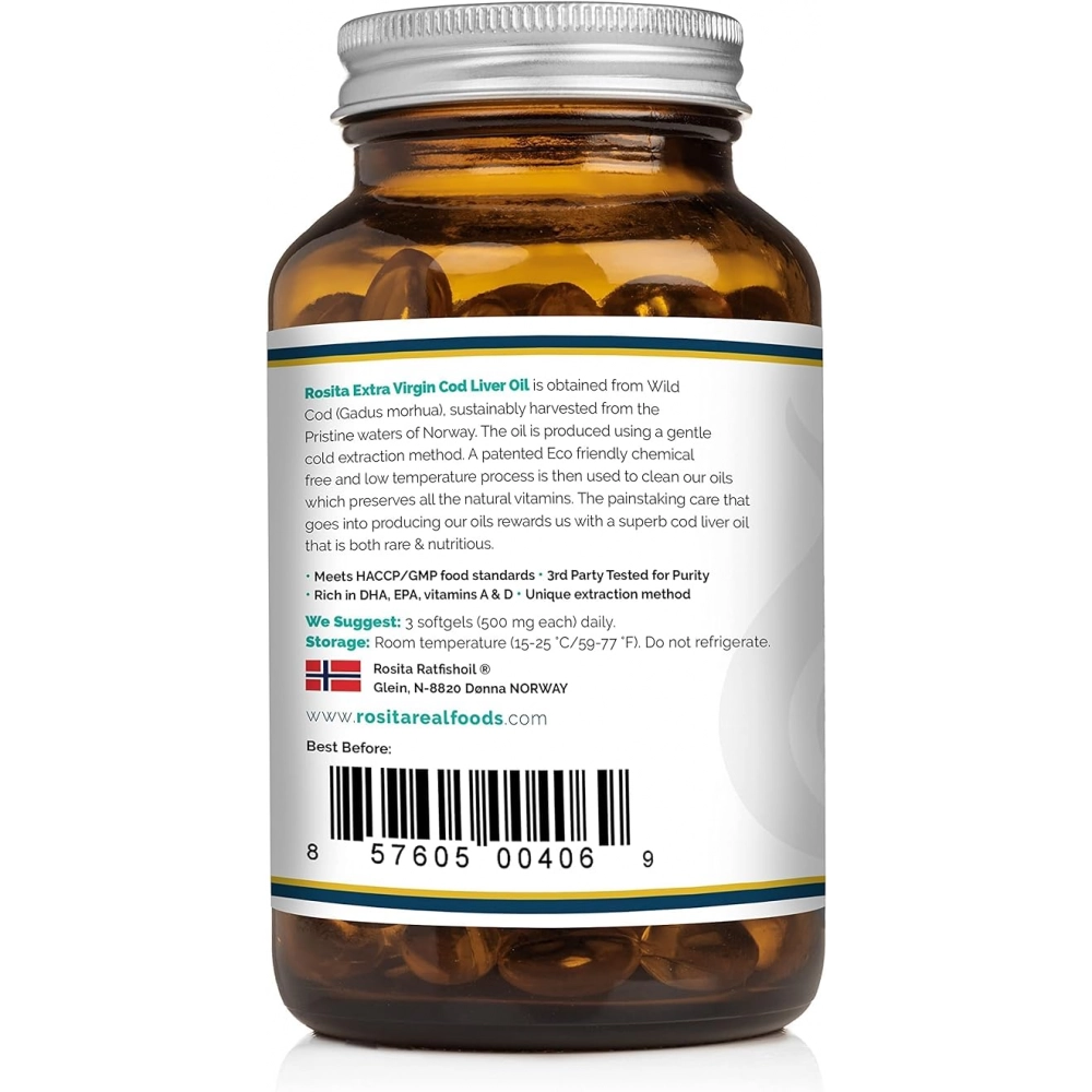 Rosita s cod liver oil Capsules – Image 4