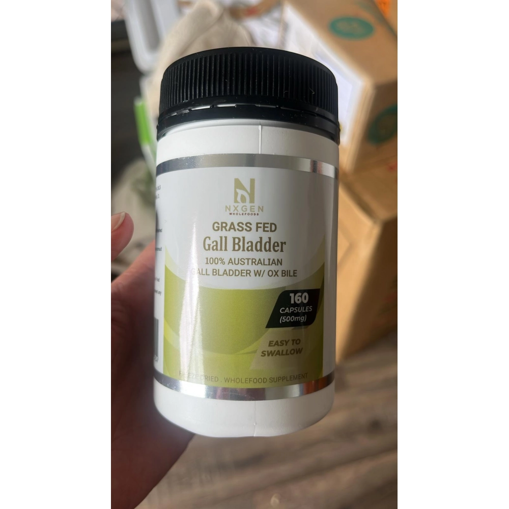 Grass-Fed Gallbladder With Ox Bile 160 Capsules – Image 4