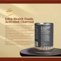 Eden Health Foods Activated Charcoal (Food Grade, Coconut Shell) 100g – Image 2