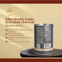 Eden Health Foods Activated Charcoal (Food Grade, Coconut Shell) 100g – Image 3