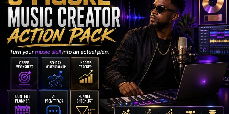 6-Figure Music Creator Action Pack – Image 2