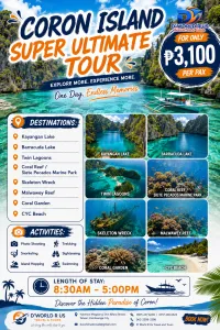CORON SUPER ULTIMATE DAY TOUR  – Image 1