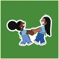 Power Of Friendship Sticker – Image 1
