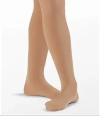 Tan Footed Tights – XSC (Extra Small Child 4/5), Lt. Suntan
