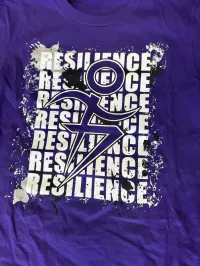 Youth Purple Resilliance Tee *Clearance* – Image 1