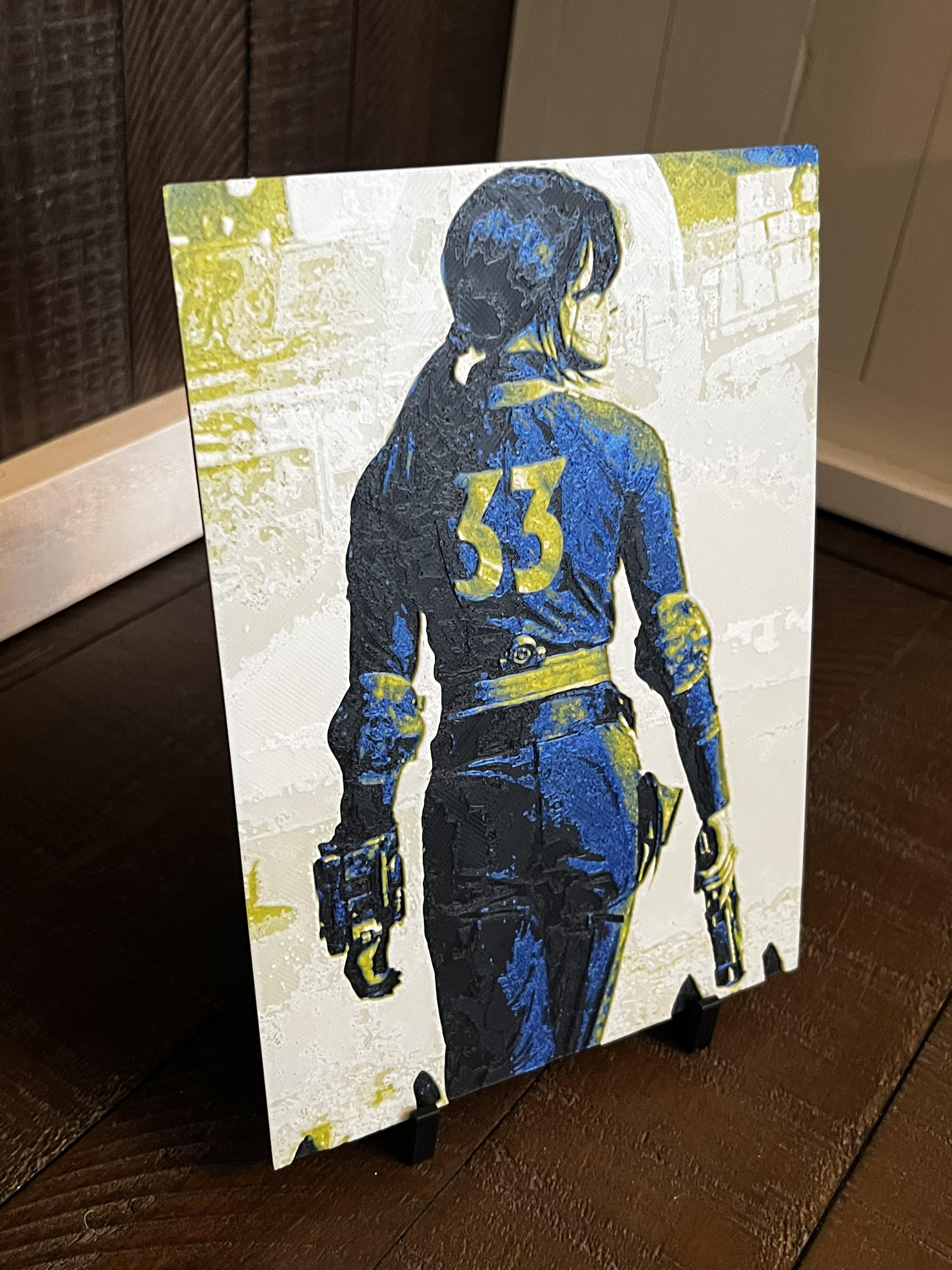 Lucy Fallout Wall Desk Shelf Wall Art Decor – Image 2