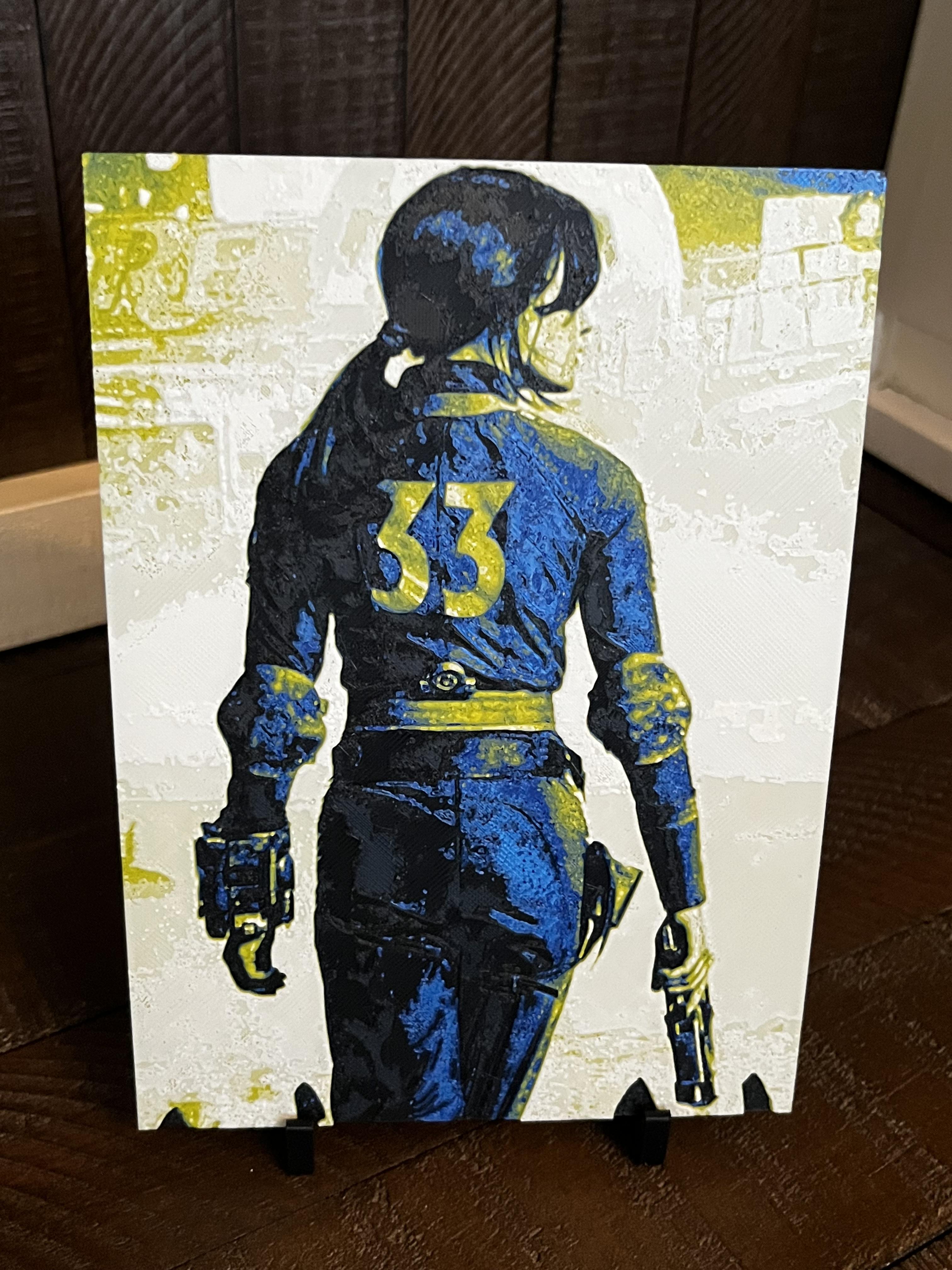 Lucy Fallout Wall Desk Shelf Wall Art Decor – Image 3