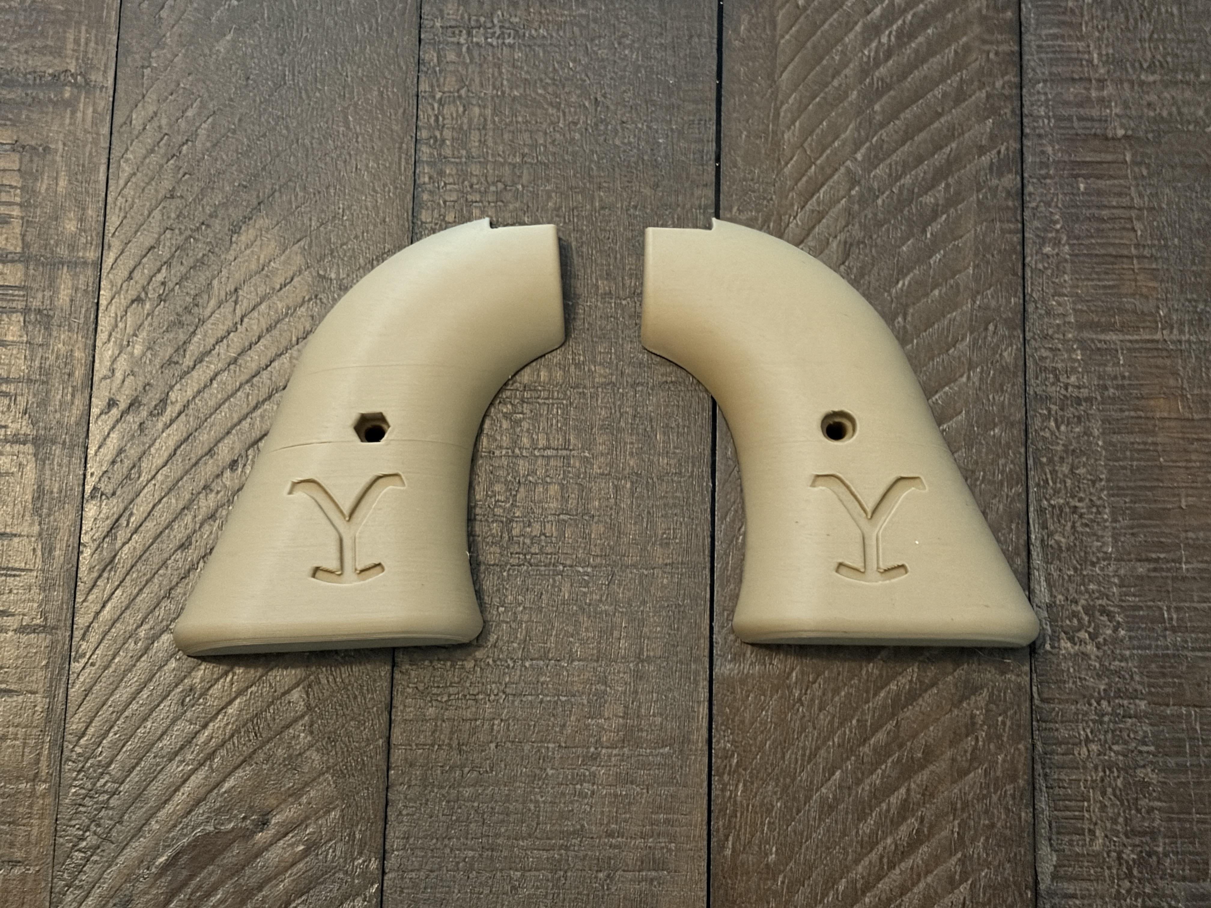 Custom Rough Rider Grips Yellowstone Theme – Image 9