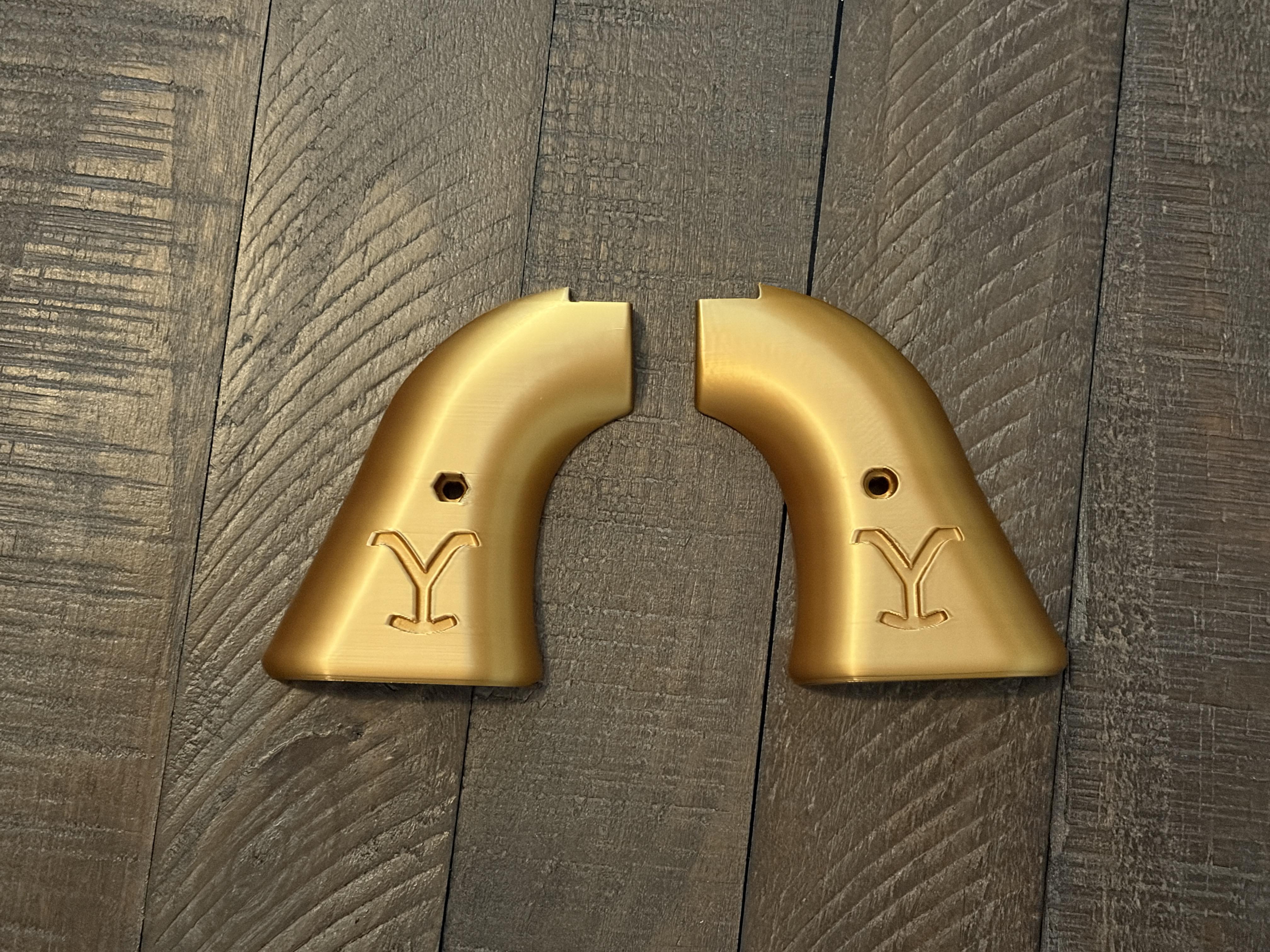 Custom Rough Rider Grips Yellowstone Theme – Image 13