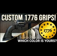 Custom Rough Rider Grips 1776 Theme – Image 1