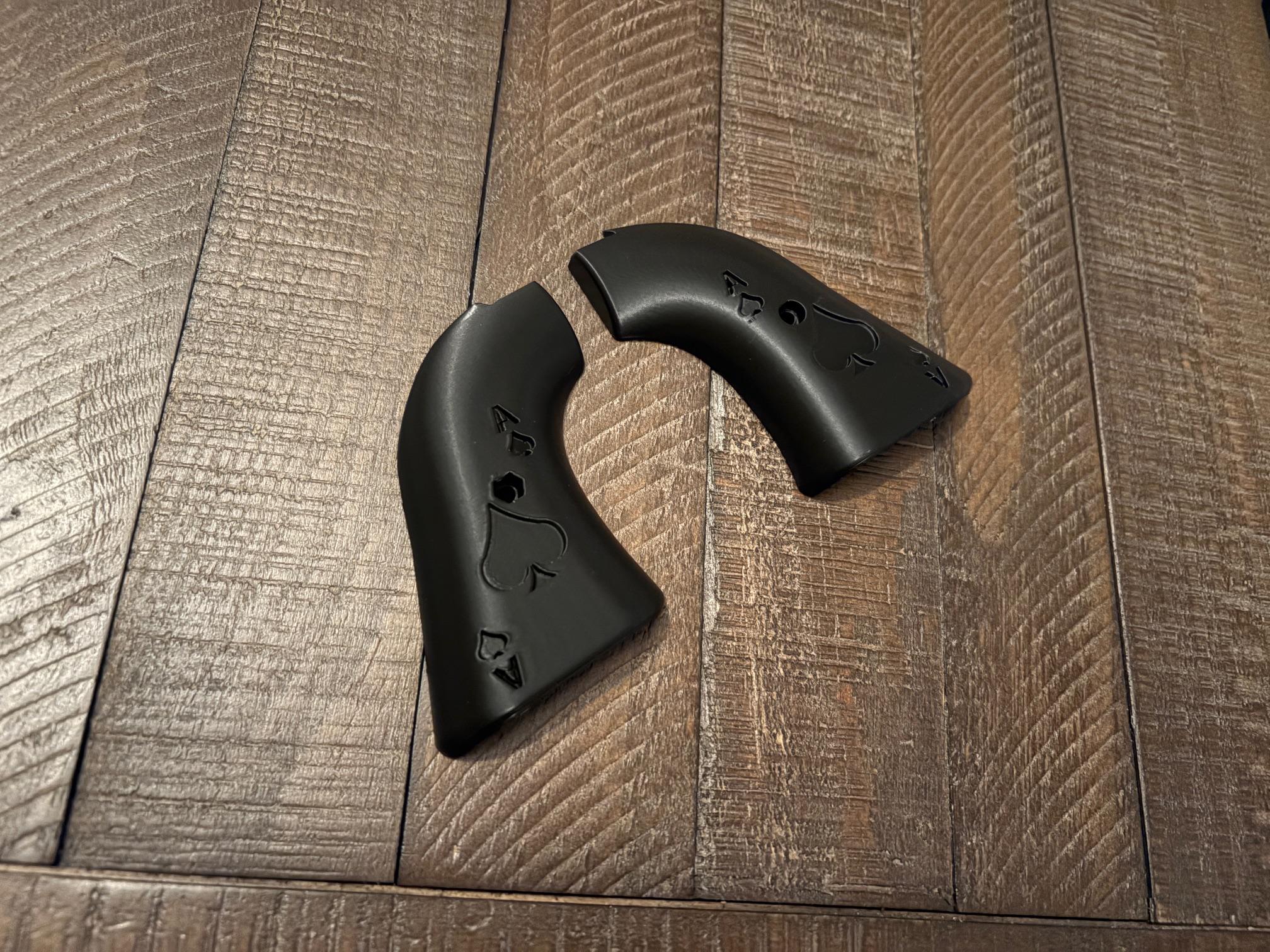 Custom Rough Rider Grips Ace of Spades Theme – Image 6
