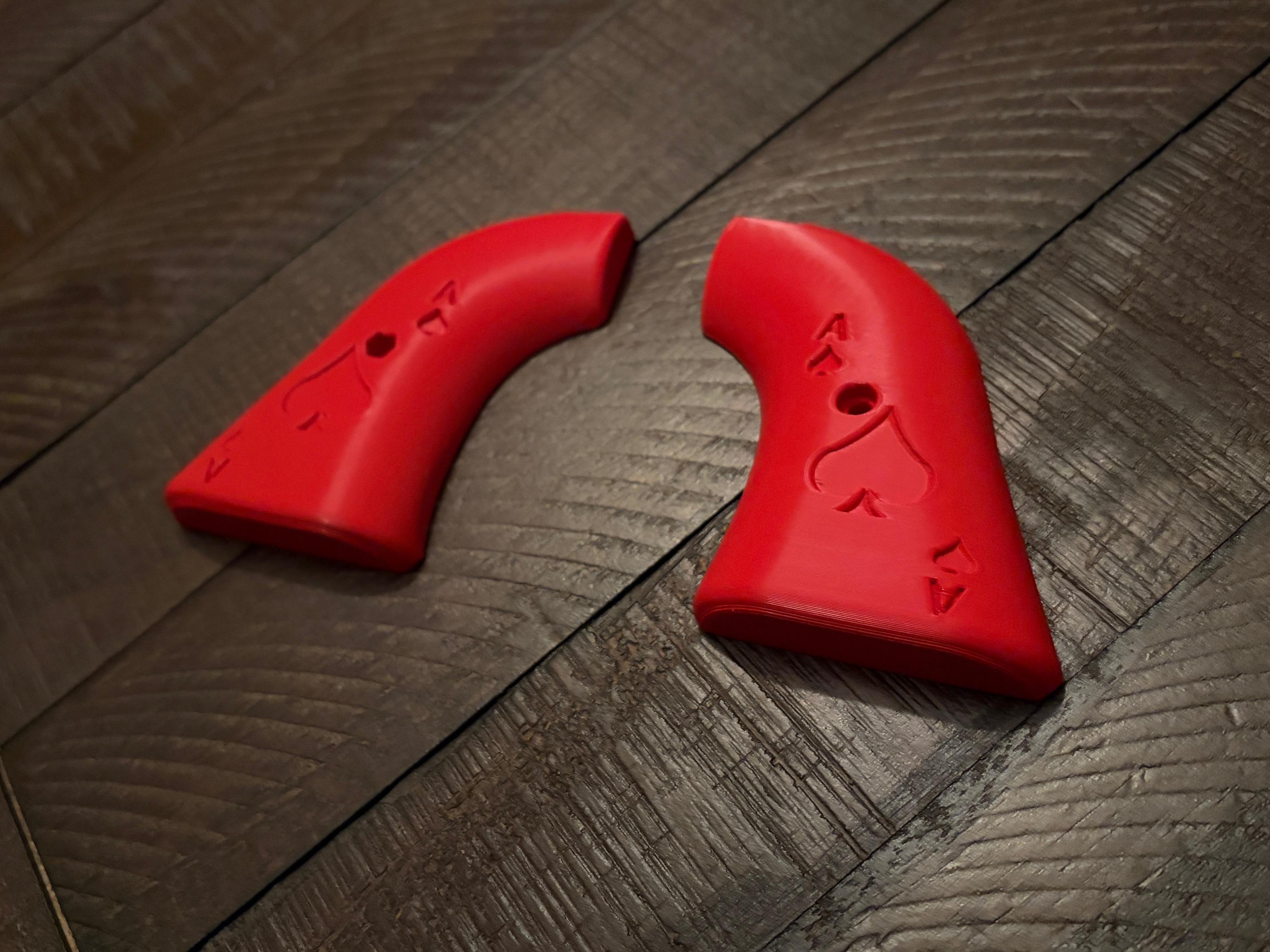 Custom Rough Rider Grips Ace of Spades Theme – Image 3