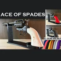 Custom Rough Rider Grips Ace of Spades Theme – Image 1