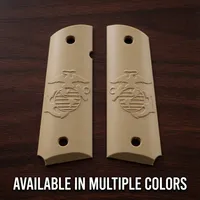 USMC 1911 Grips – Full-Size Colt, Kimber, Springfield & Rock Island – Image 1