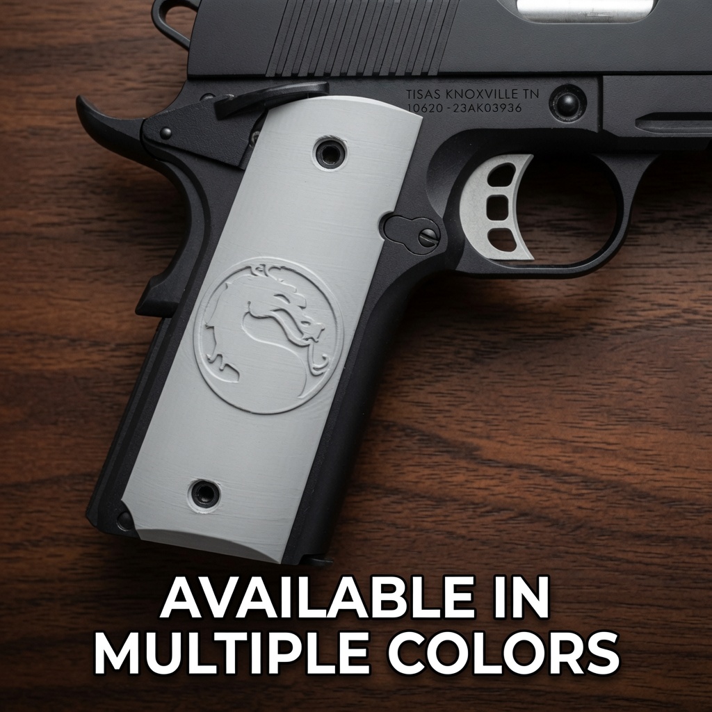 Mortal Kombat 1911 Pistol Grips Kimber Colt Rock Island Springfield – Image 1