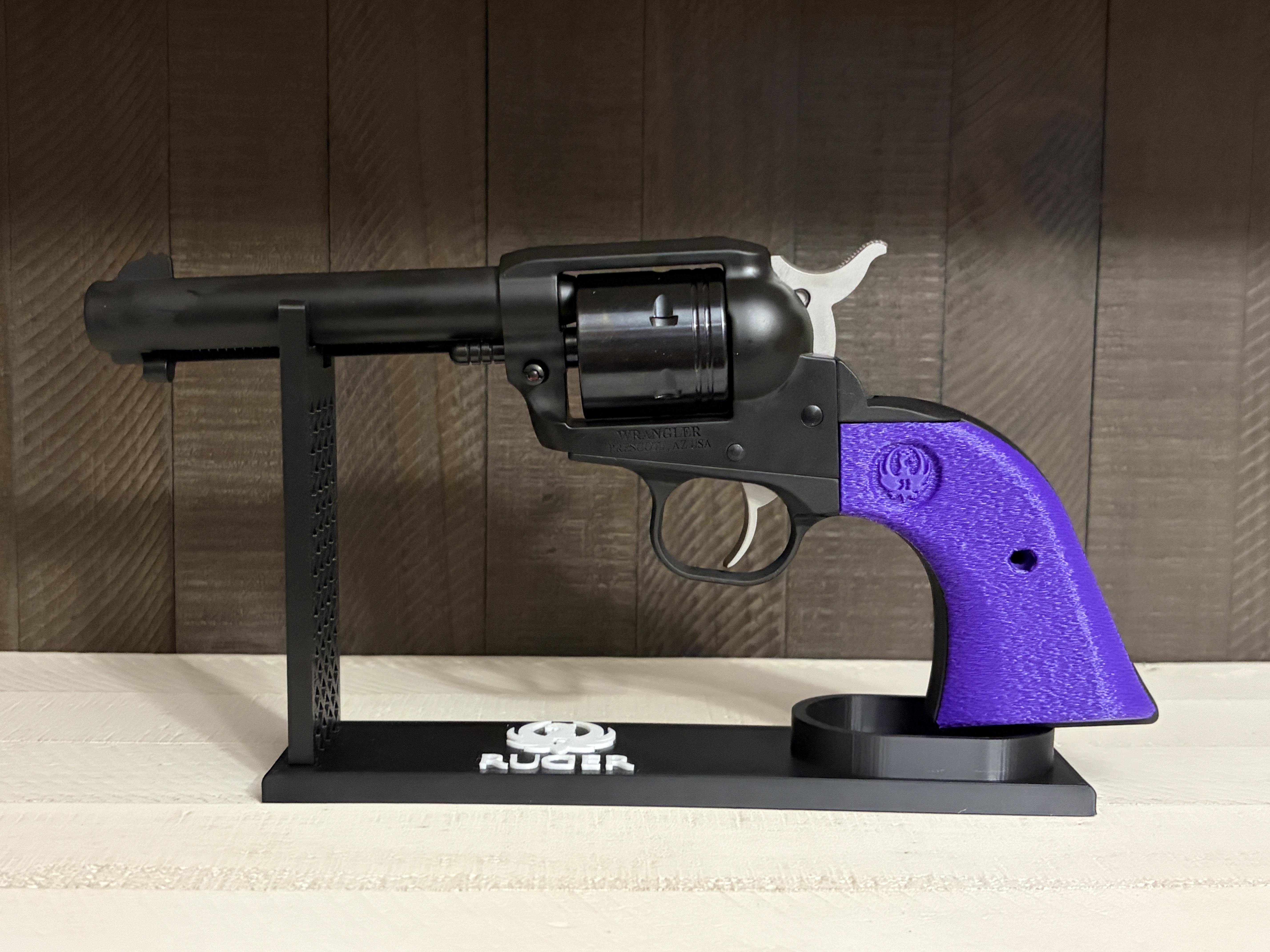 Stippled Ruger Wrangler Grips | Enhanced Grip Texture for Better Control – Image 4