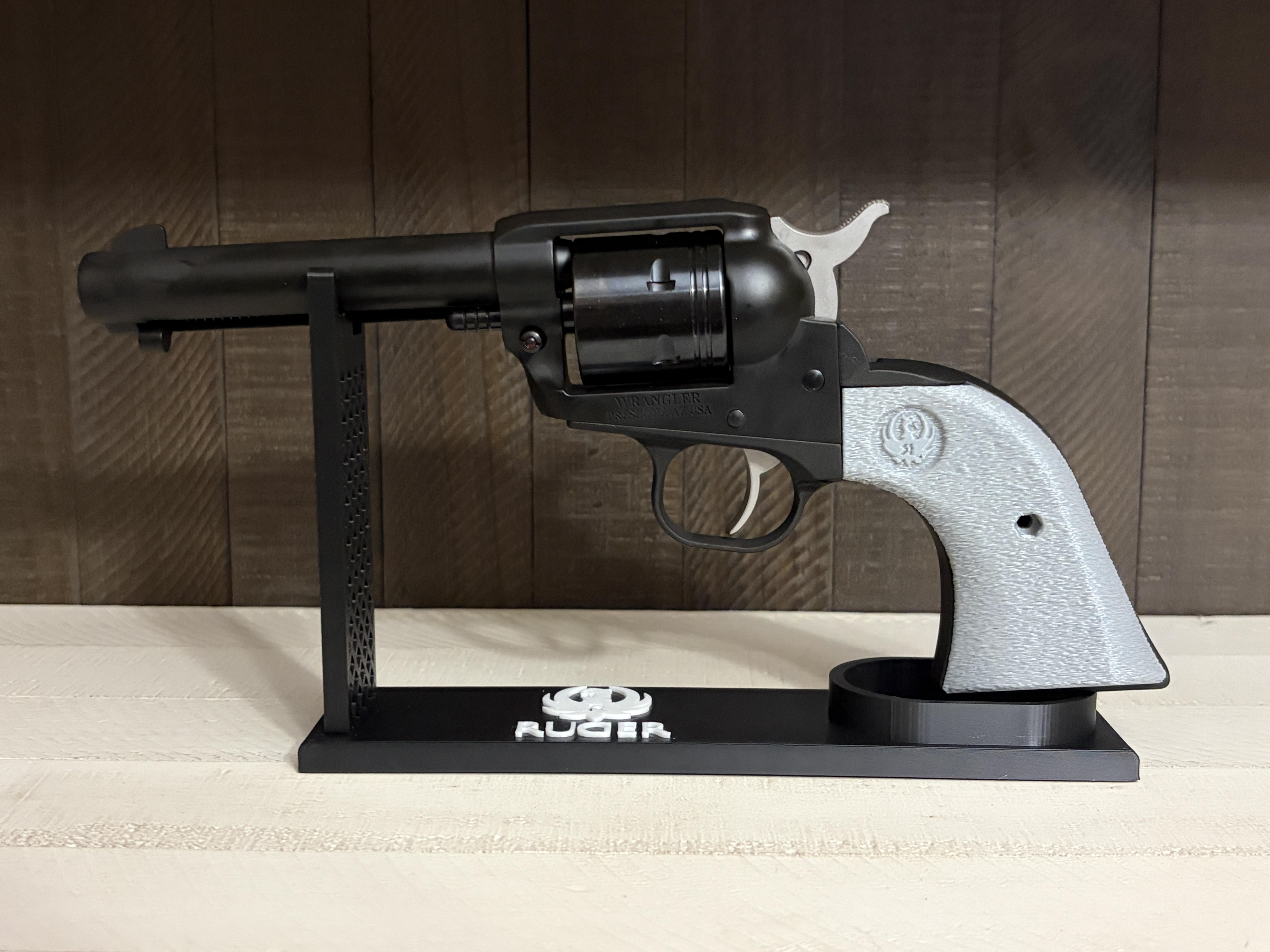 Stippled Ruger Wrangler Grips | Enhanced Grip Texture for Better Control – Image 3