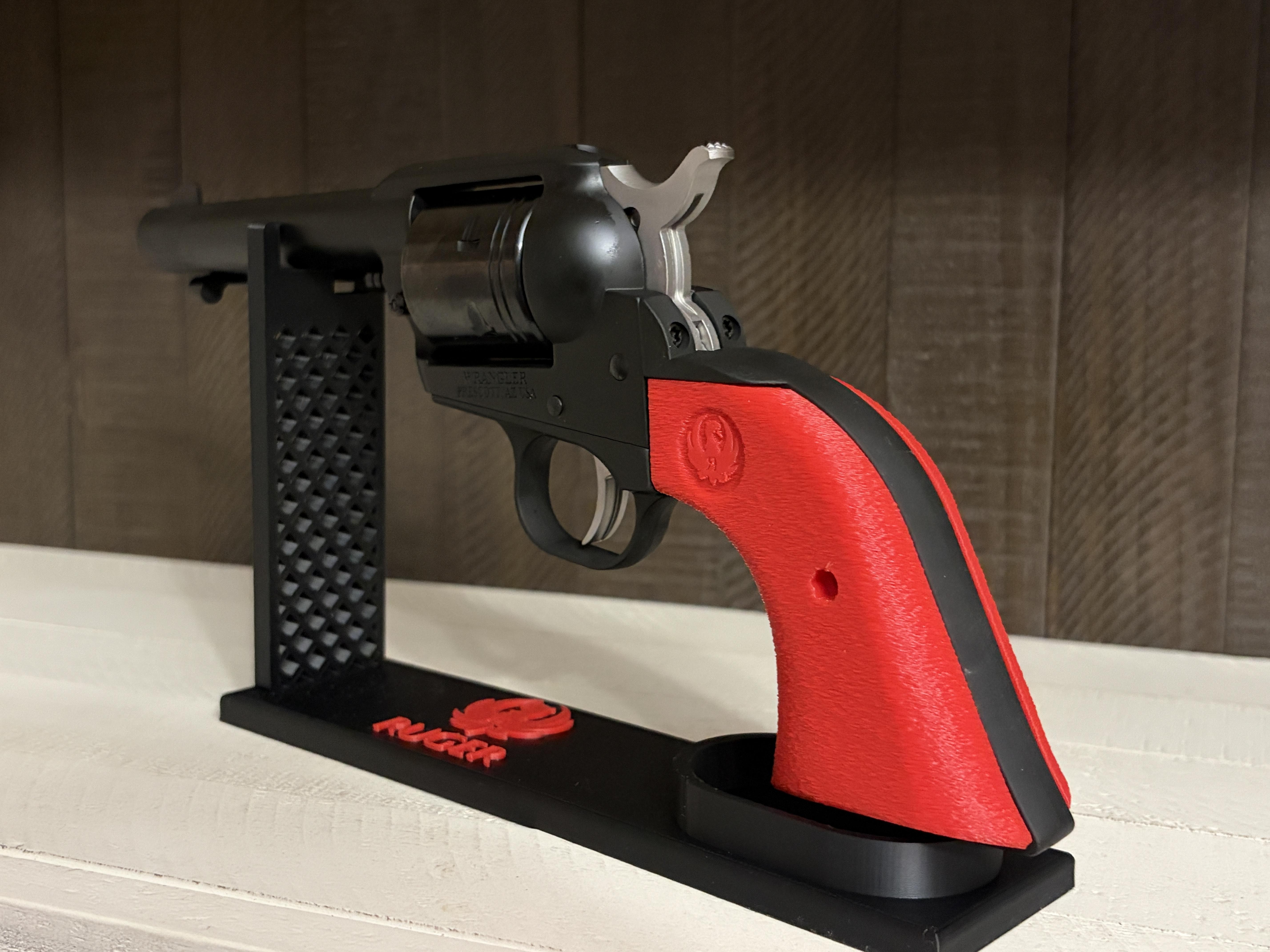 Stippled Ruger Wrangler Grips | Enhanced Grip Texture for Better Control – Image 8